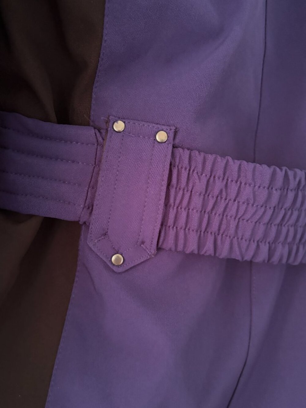 ZeroXposur Coat Size Medium Purple Hooded. NWT Belted - Picture 6 of 13